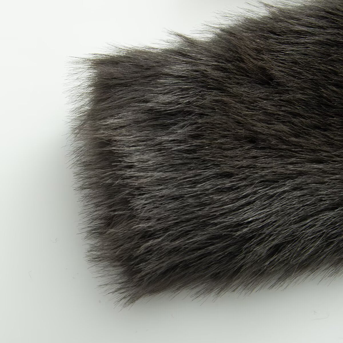 Women's short faux fur effect stand collar Coat