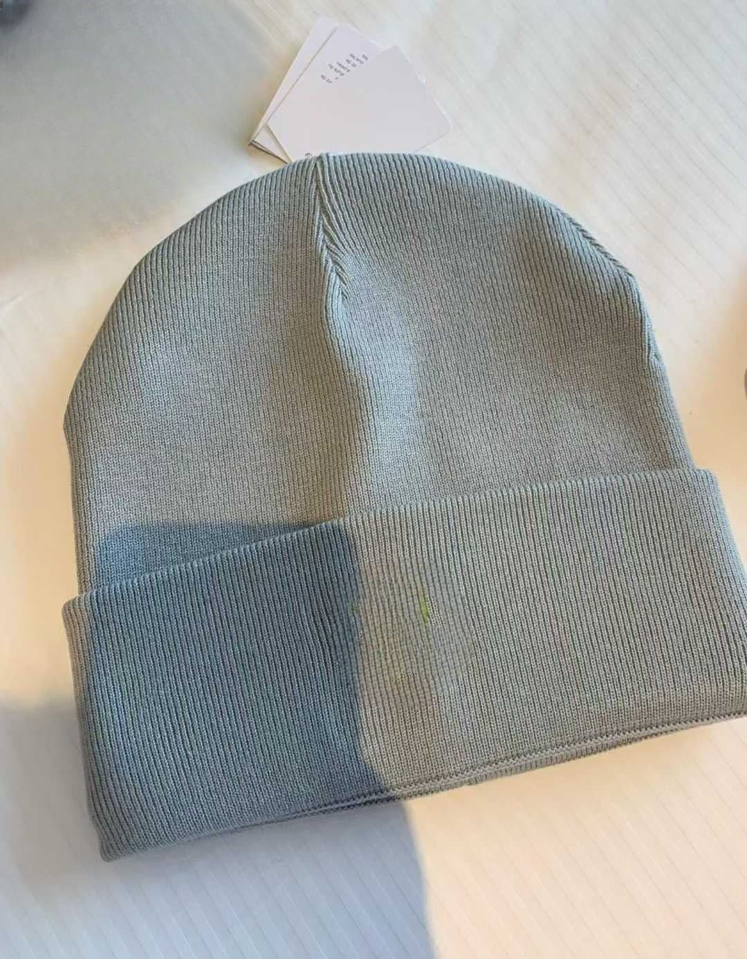 LU New autumn and winter fashion items high elastic knitted hat