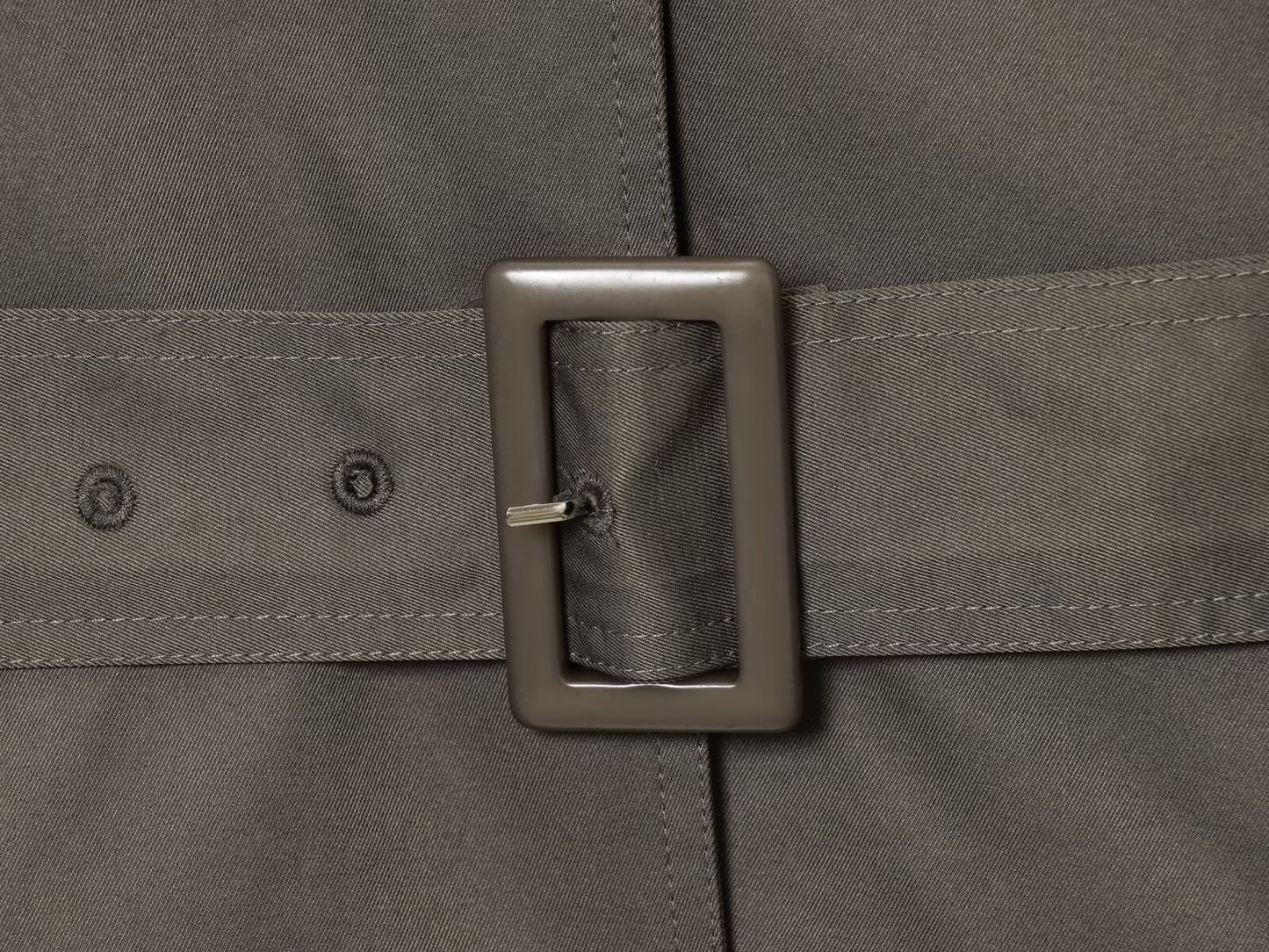 Women's new fashion with Belt short single breasted stand collar Coat