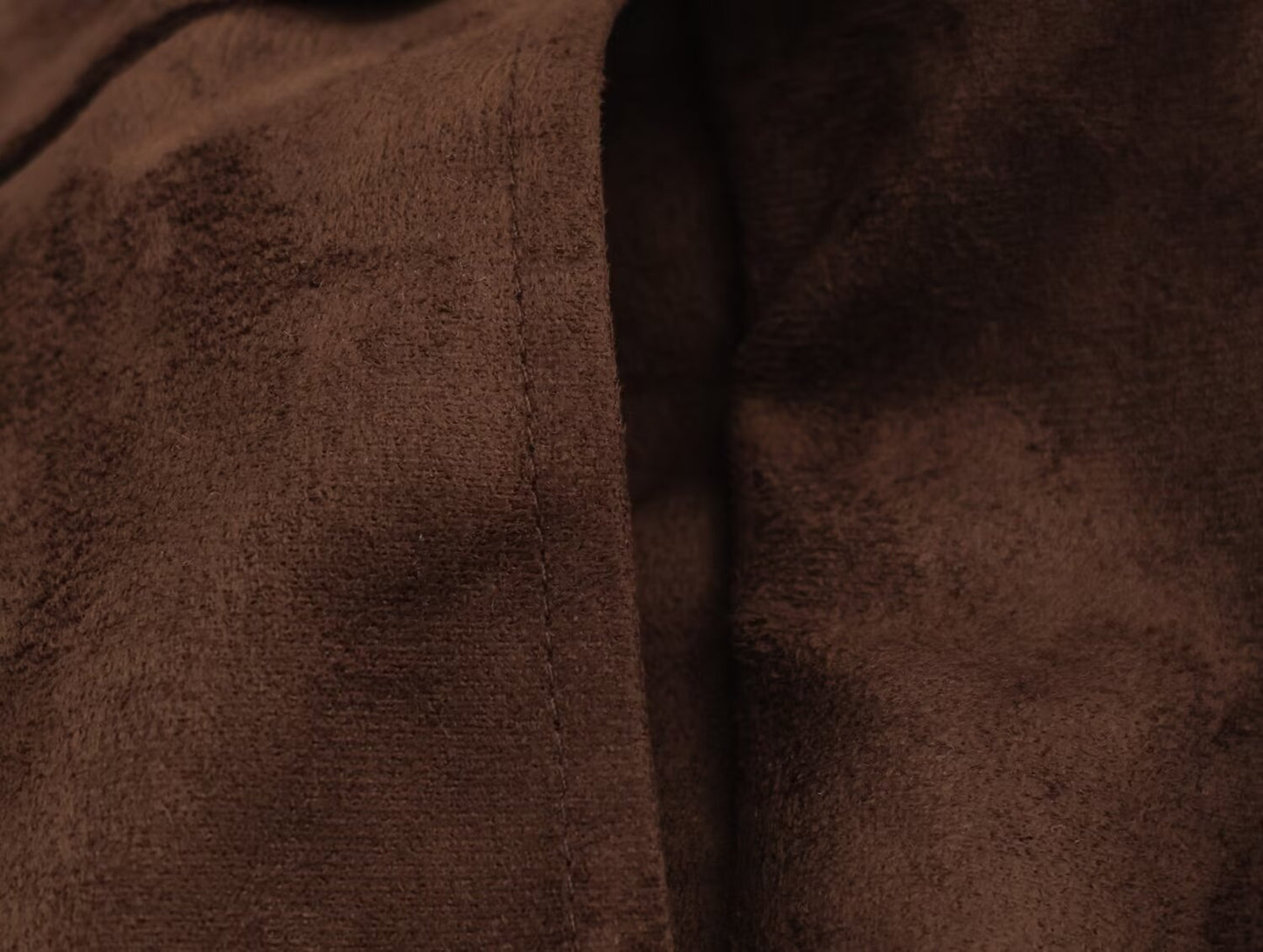 Women's standing collar Anti suede effect pilot jacket Coat