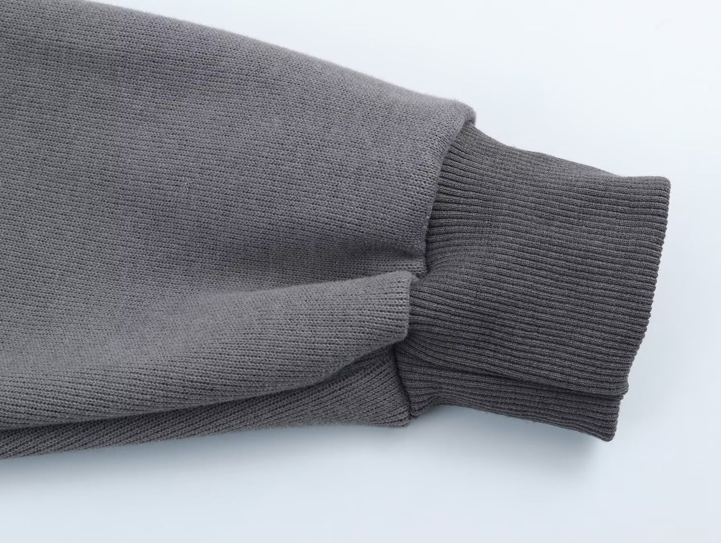 suit Women's 2 pieces ribbed soft texture hooded sweatshirt+Pants