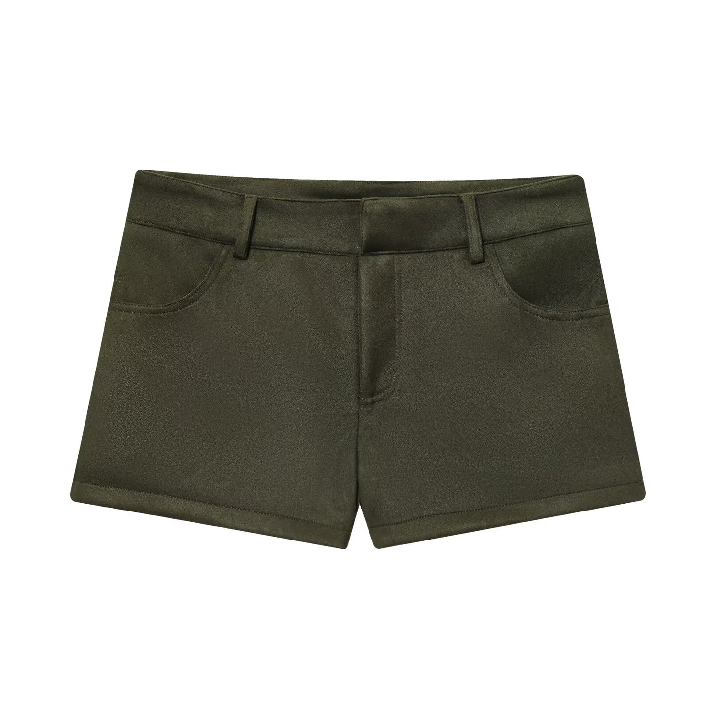 Women's new fashion anti suede effect loose suit jacket+shorts suit