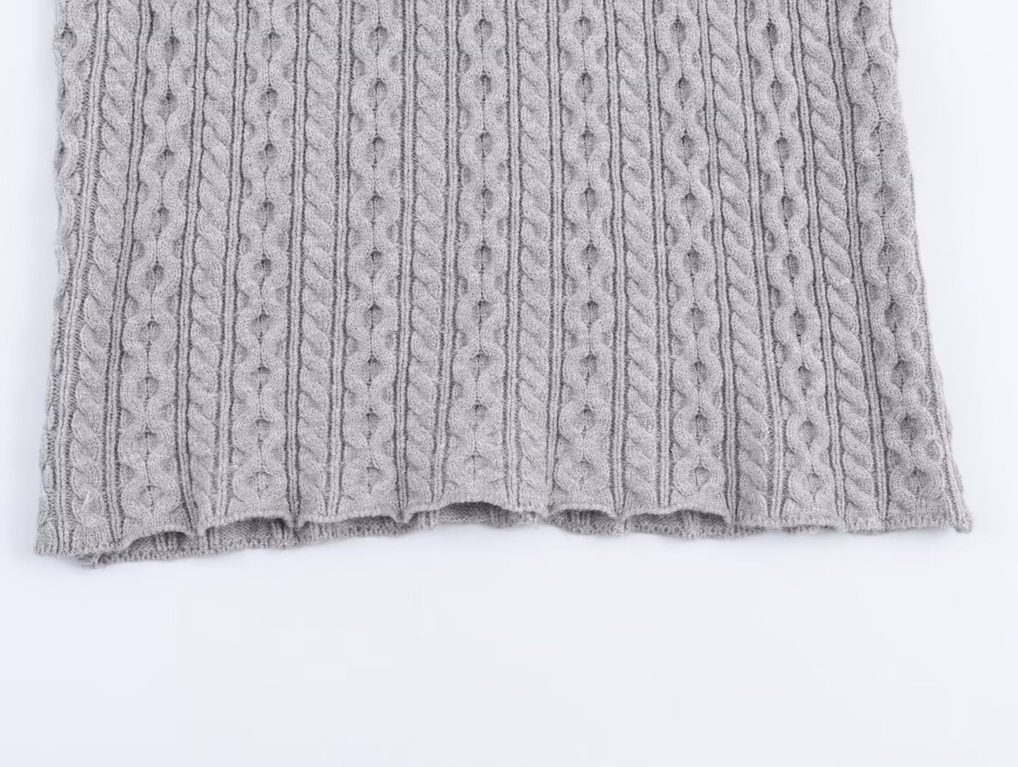 Women's jewelry collar decoration striped knitted sweater