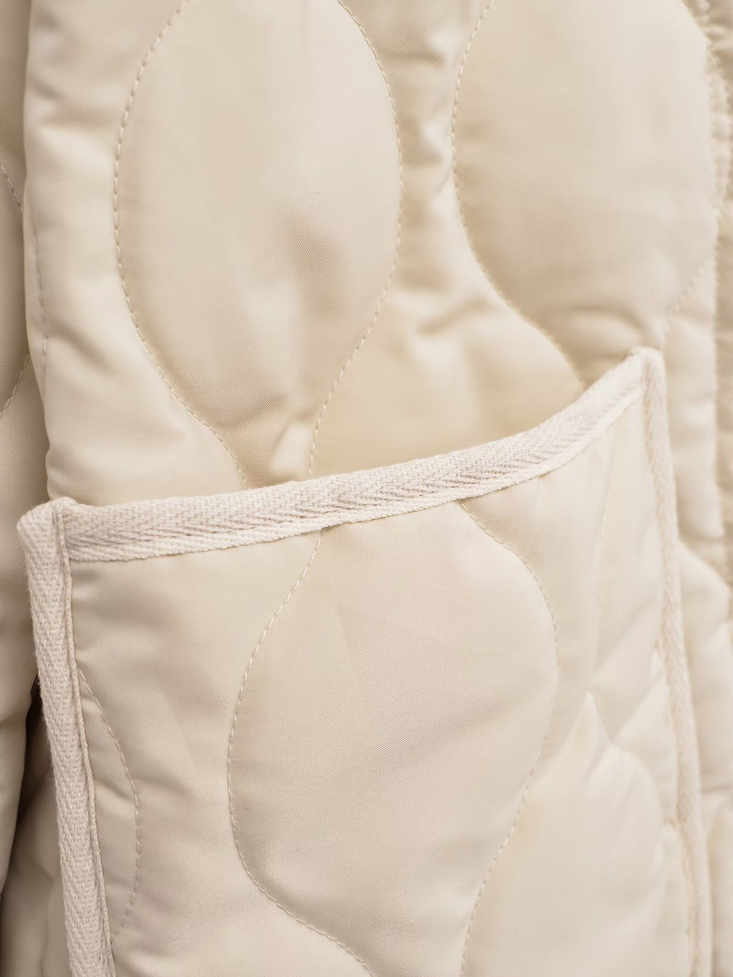 Women's loose satin textured cotton jacket Coat