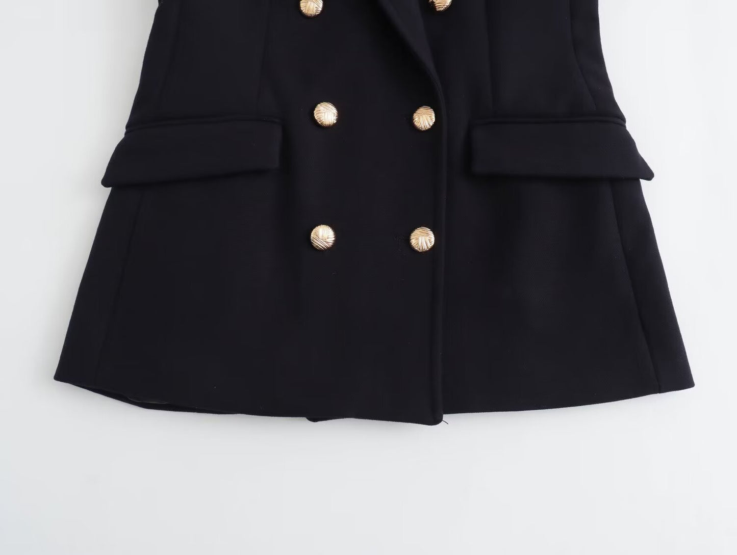 Women's new fashion casual double breasted Blazer Coat