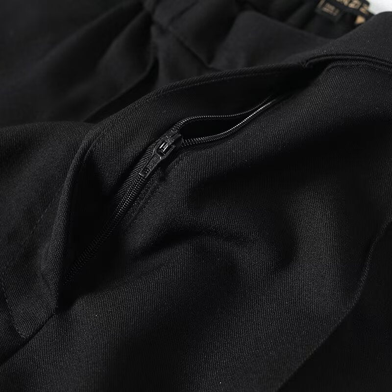 Women's new casual versatile lantern shaped curved knife pants