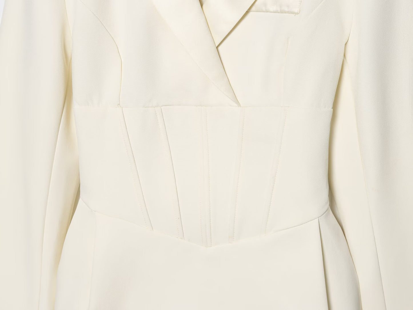 Women's patchwork lapel Blazer Coat style mini skirt