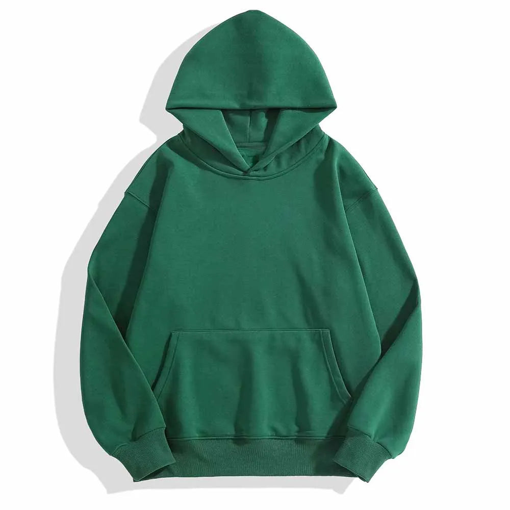 Women's New Fashion Joker Loose Padded Cashmere Hooded Sweater Hooded Quite Wide Three-dimensional Coat.