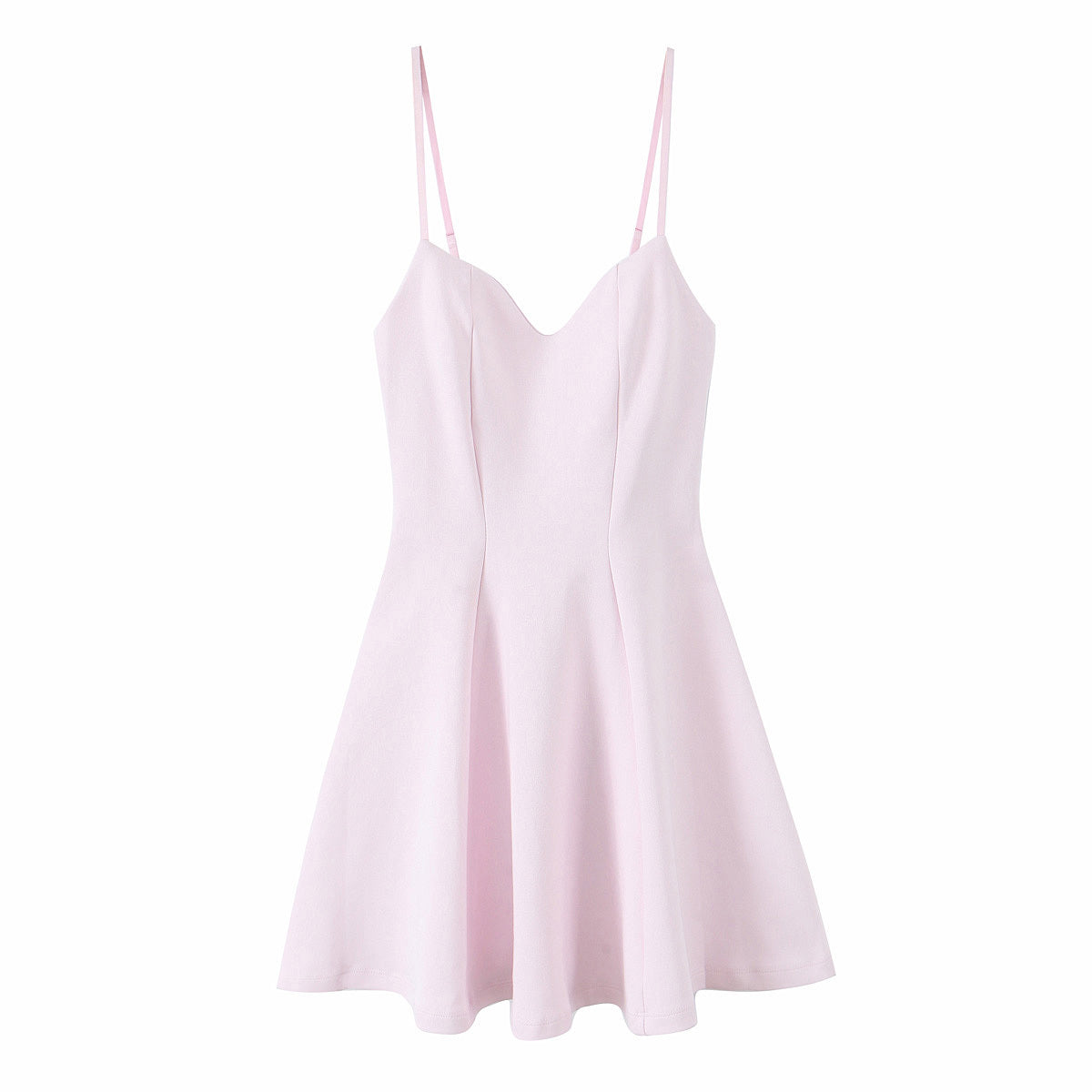 Women's 2025 fashion heart-shaped collar mini dress retro sleeveless dress