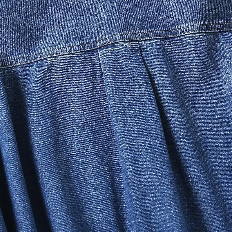 Women's casual neutral style denim shirt Coat