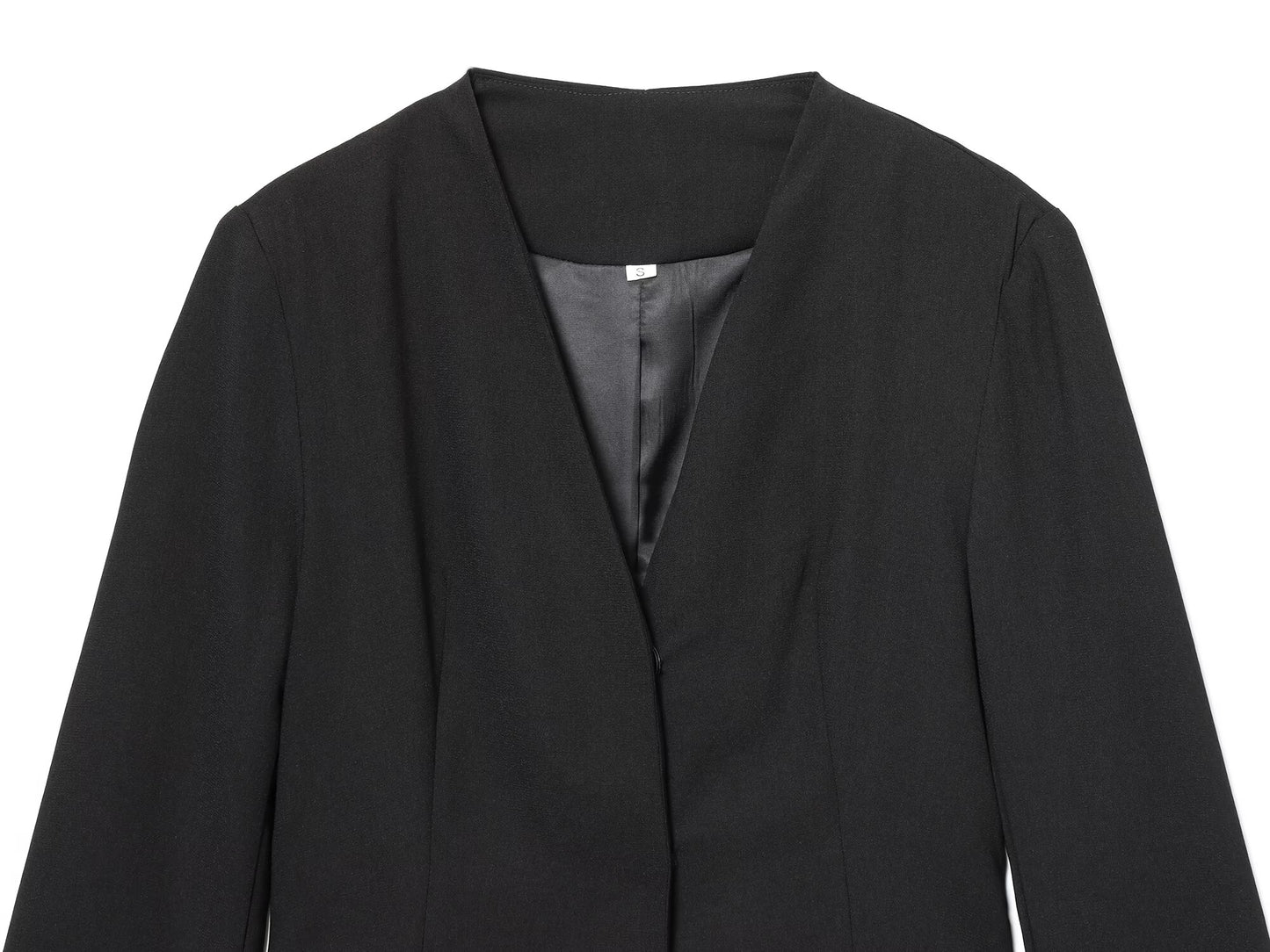 Women's new fashion splicing Suit style MIDI dress