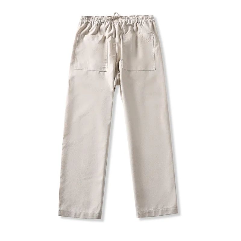 Men's New Fashion Joker Casual Cotton and Linen Casual Pants Summer Thin Loose Harlan Men's Plus Size Cotton and Linen Pants.