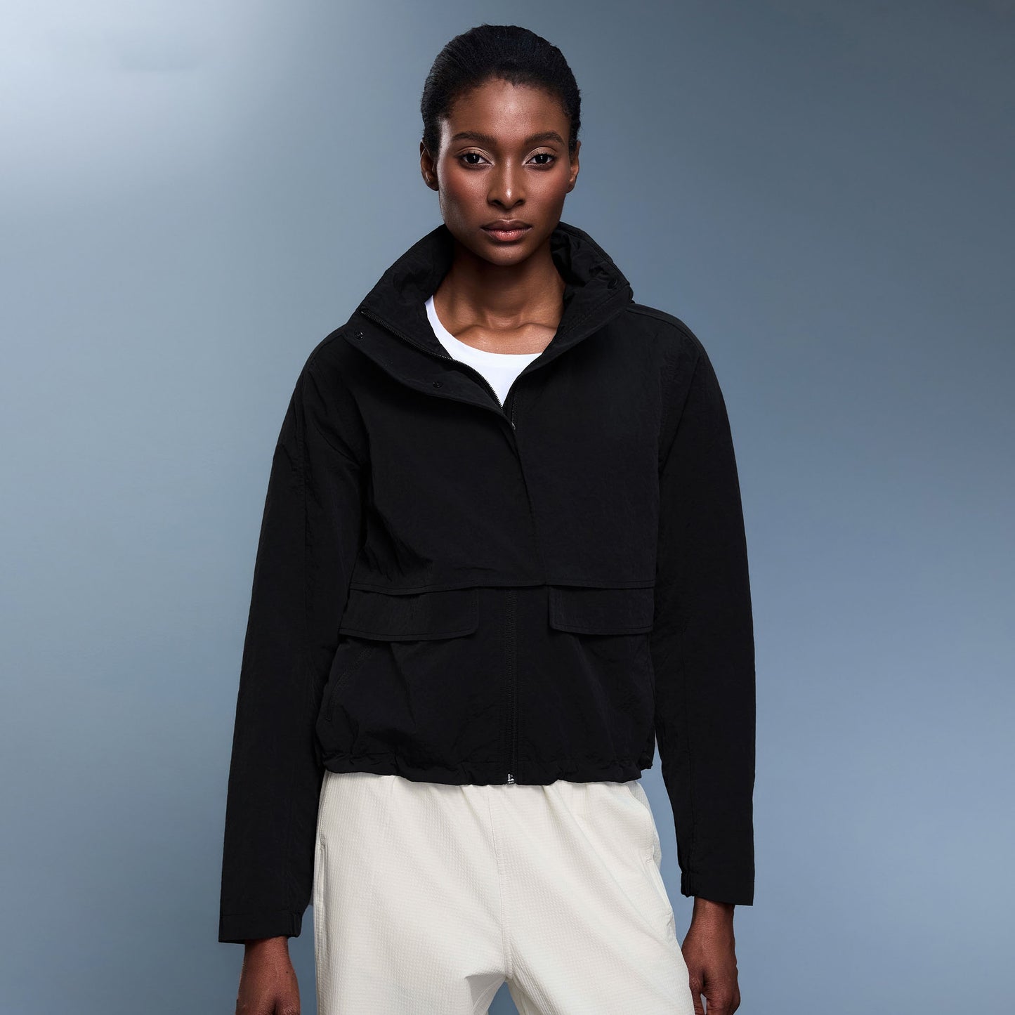 Women's new waterproof and wear-resistant sports windbreaker coat