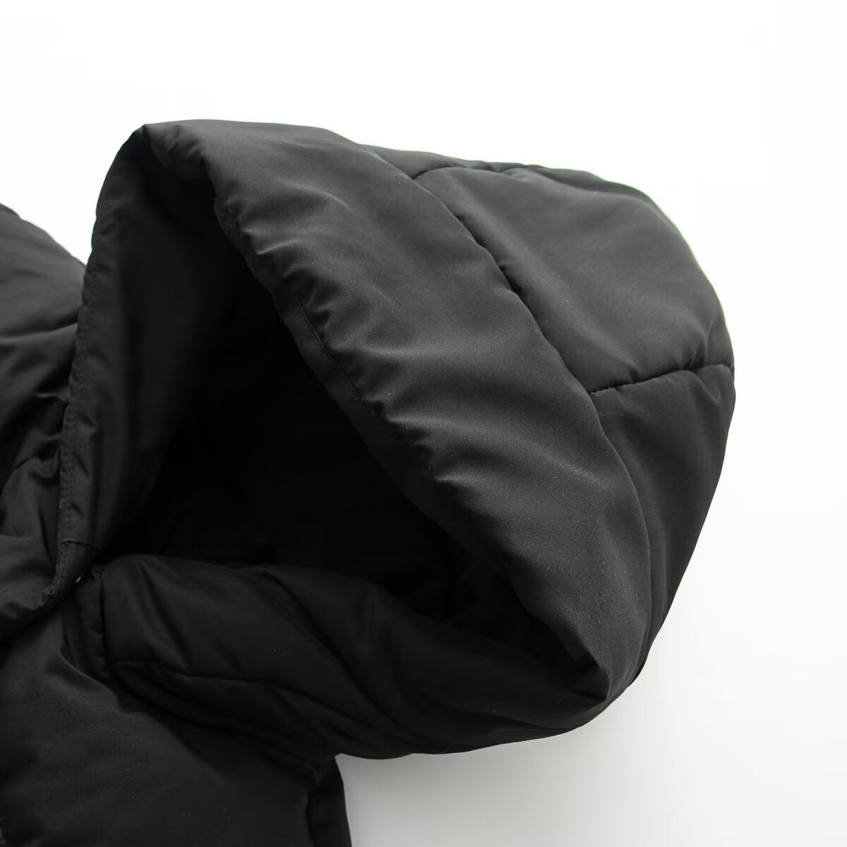 Women's thick hooded windproof cotton jacket Coat