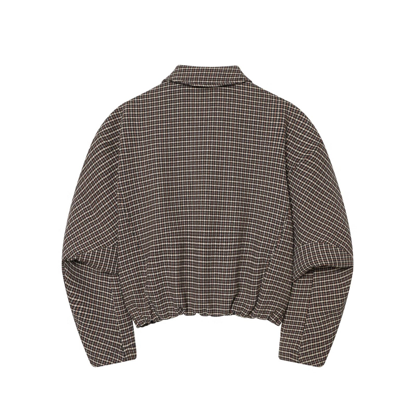 suit Women's 2 pieces plaid cotton pilot jacket Coat+Skirts