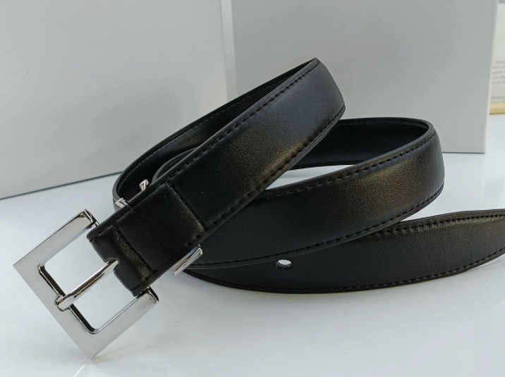 Casual Fashion Joker Multi-color Pin Buckle Design Women's Thin Belt Belt