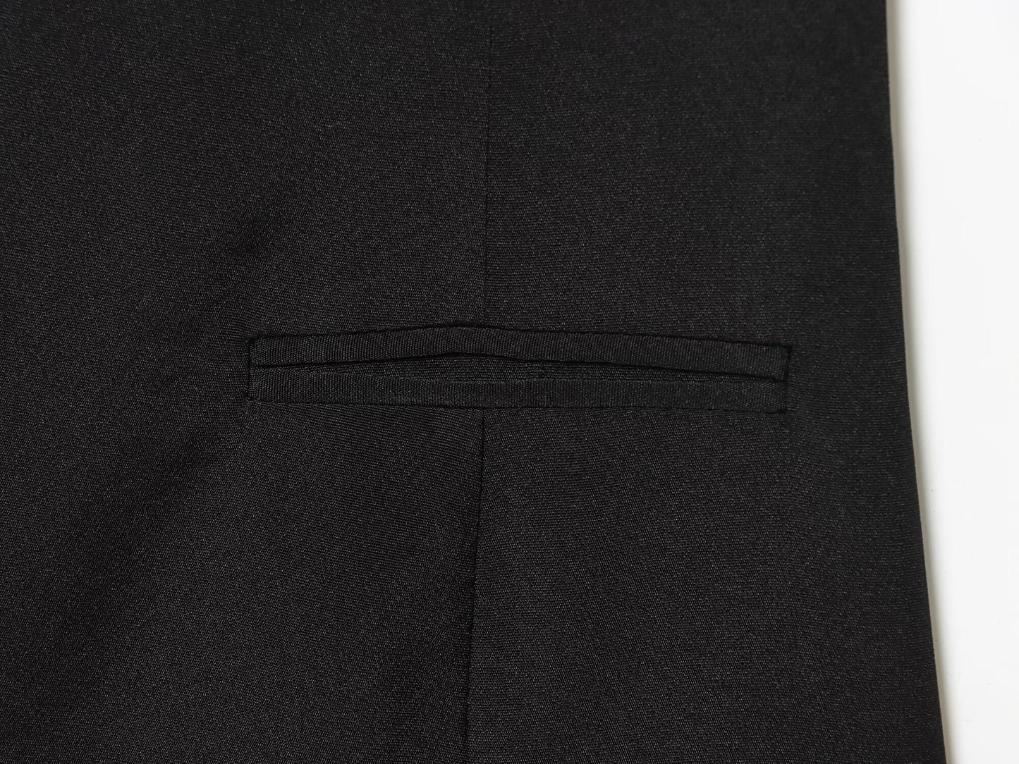 Women's 2025 new black short sleeved pleated mini dress