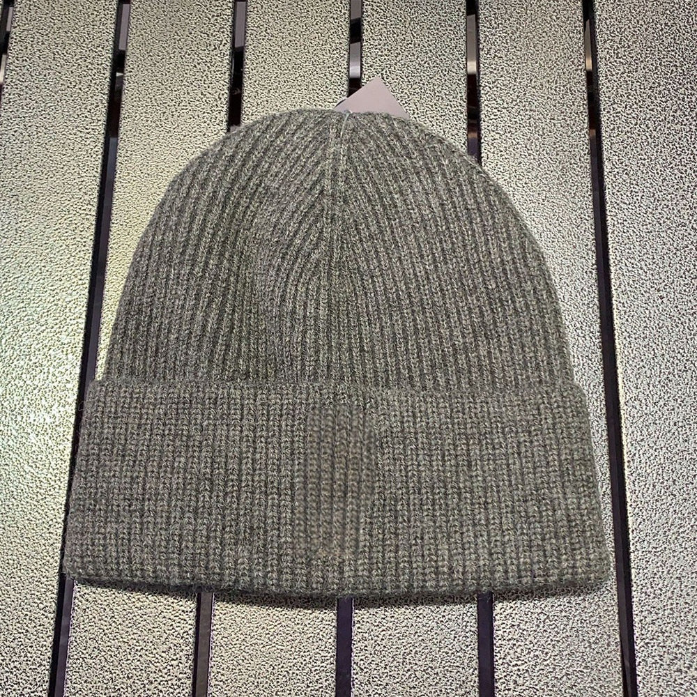 Joker embroidered wool hat casual Joker knit hat