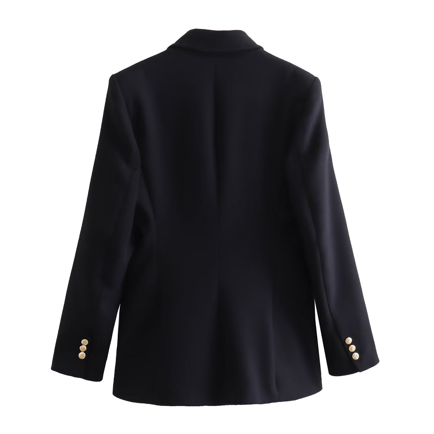 Women's new fashion casual double breasted Blazer Coat
