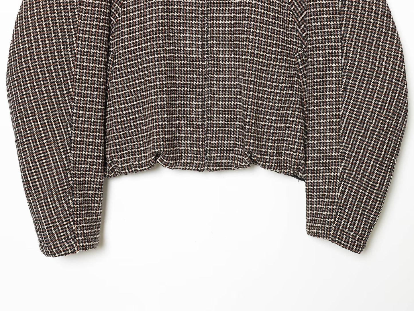 suit Women's 2 pieces plaid cotton pilot jacket Coat+Skirts