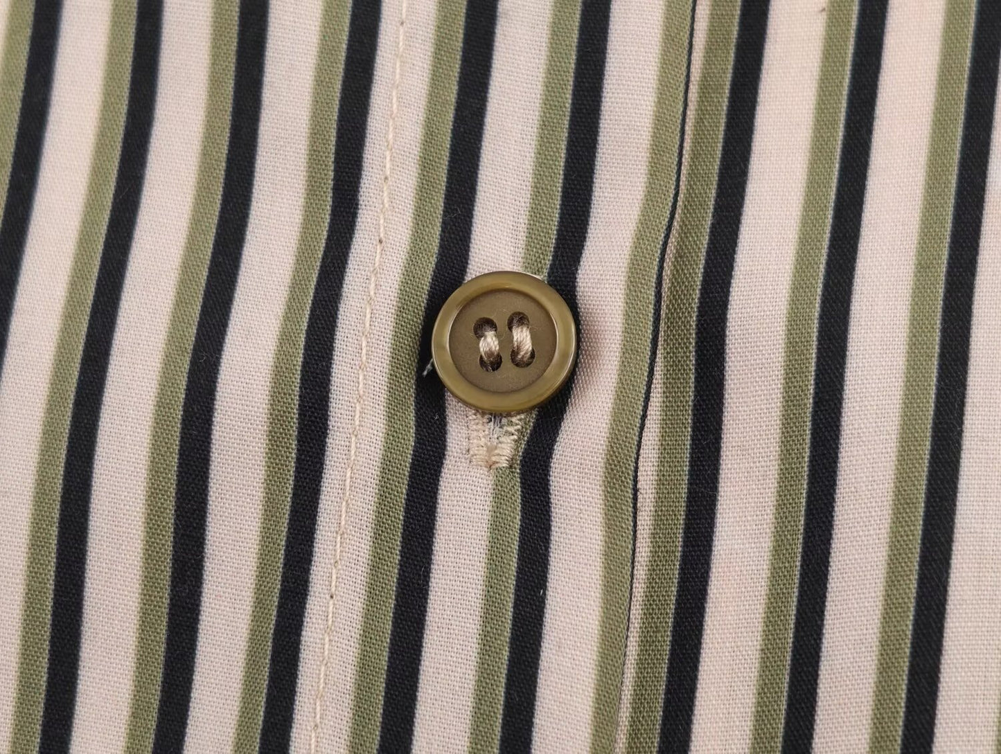 Women's new fashion loose Lapel striped button up shirt