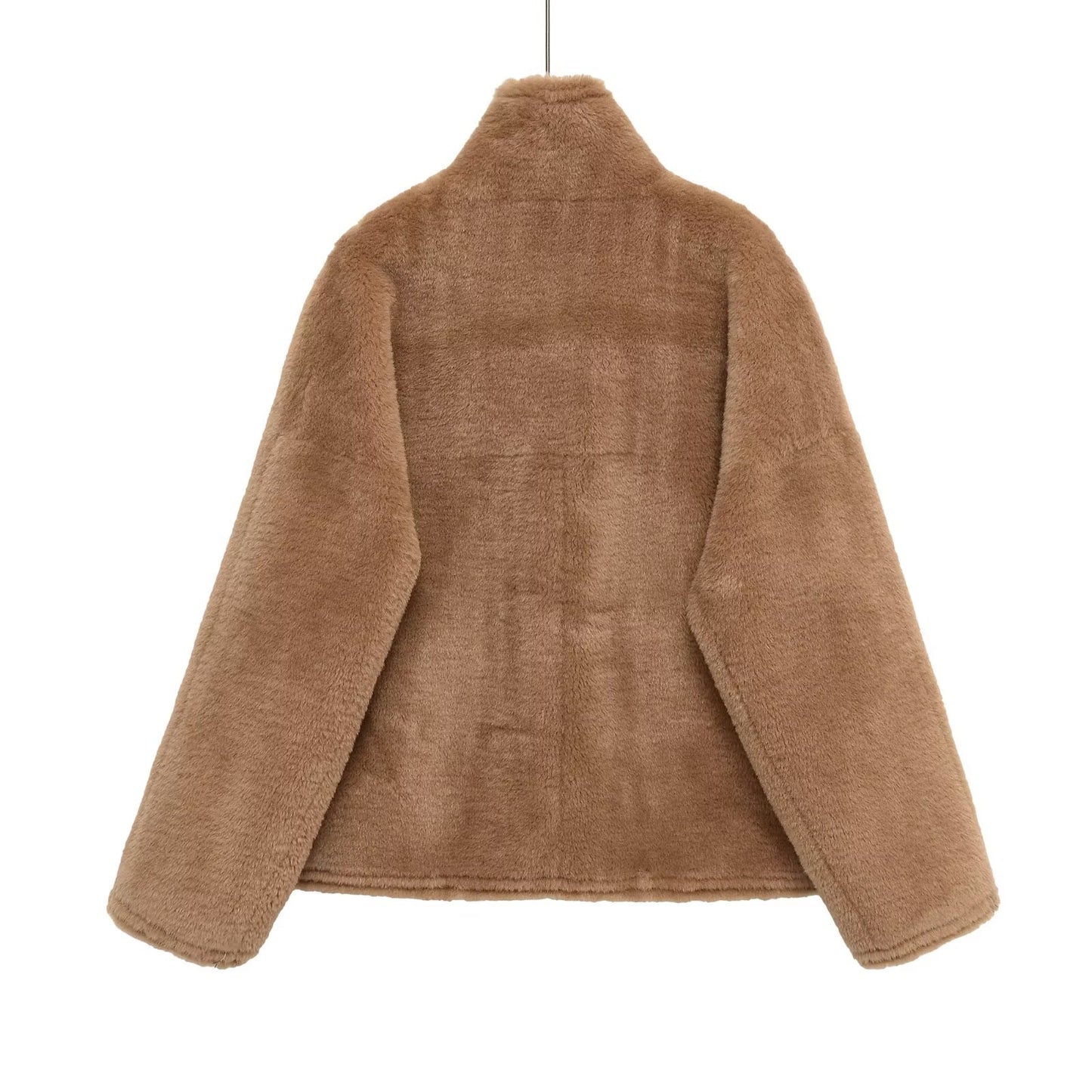 Women's thick warm double-sided lamb wool Coat