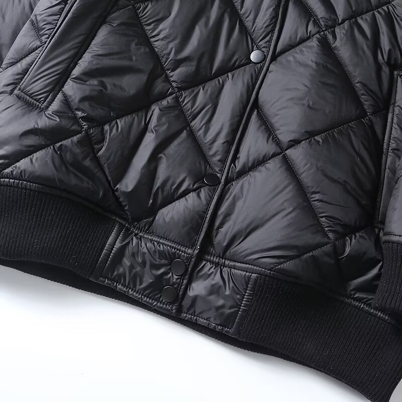 Women's casual warm cotton pilot jacket Coat