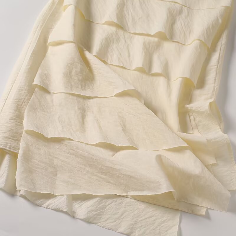 Women's 2025 new fashion sleeveless vest style cake dress
