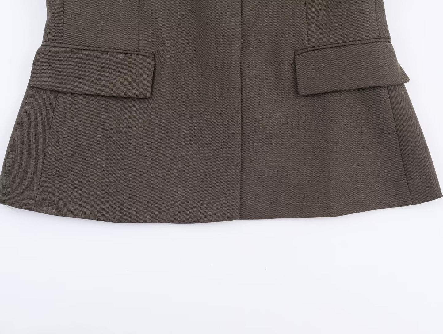 suit Women's 2 pieces casual lapel Button-up Blazer Coat +Skirts