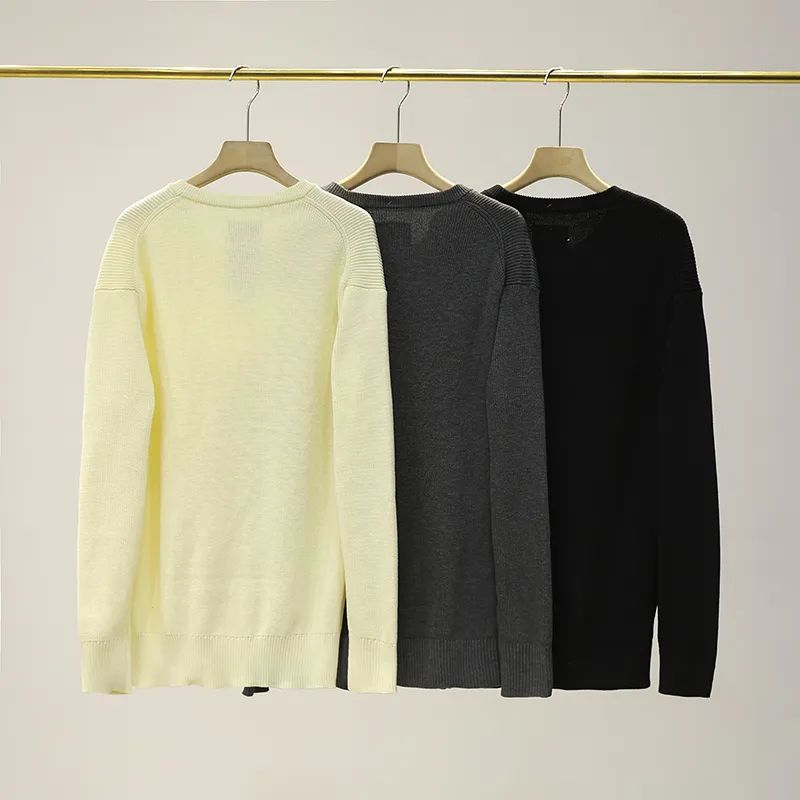 Men's New Fashion Joker Casual Loose Round Neck Sweater Long Sleeve Autumn and Winter New Slim Bottoming Shirt Sweater