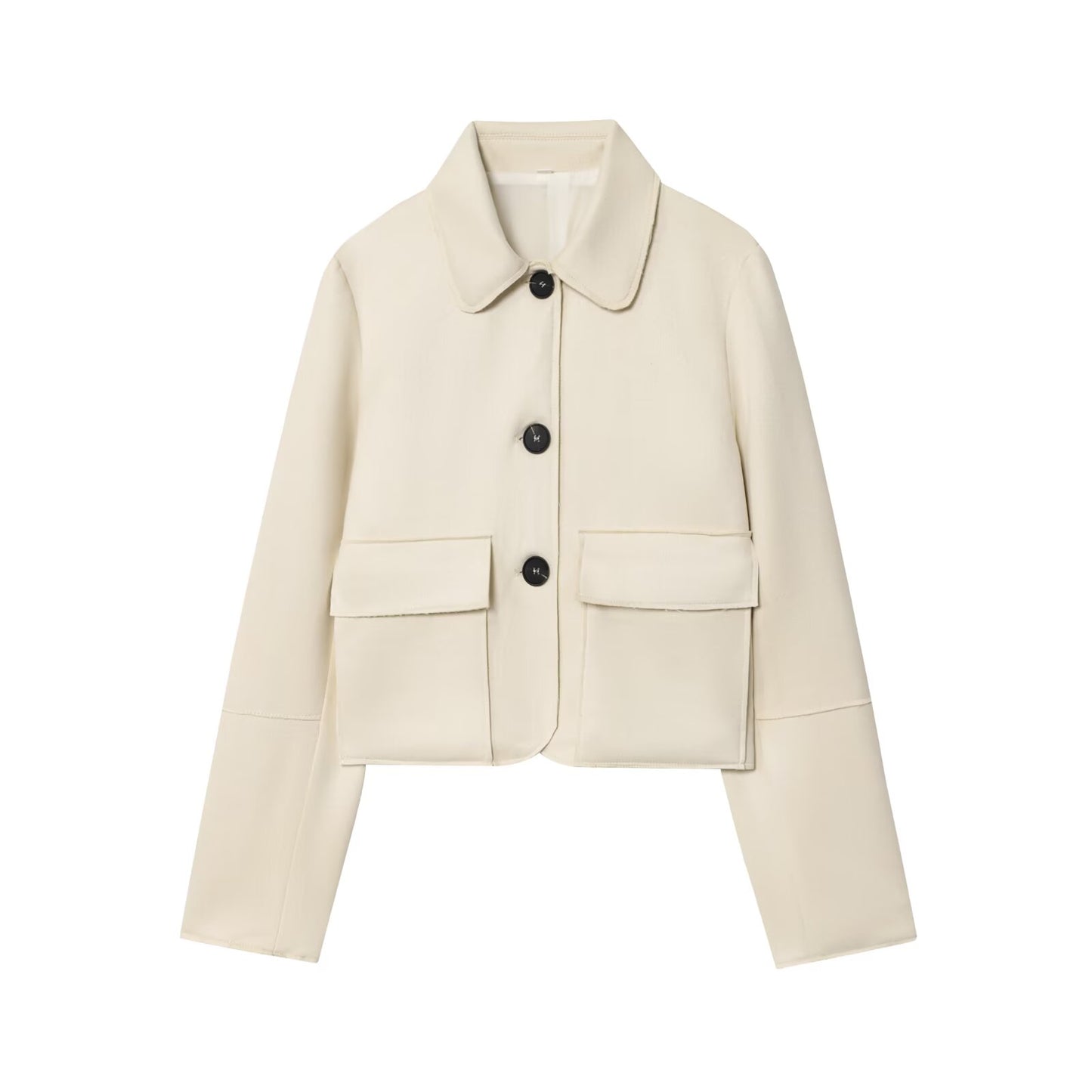 Women's 2025 new fashion anti suede effect short jacket Coat