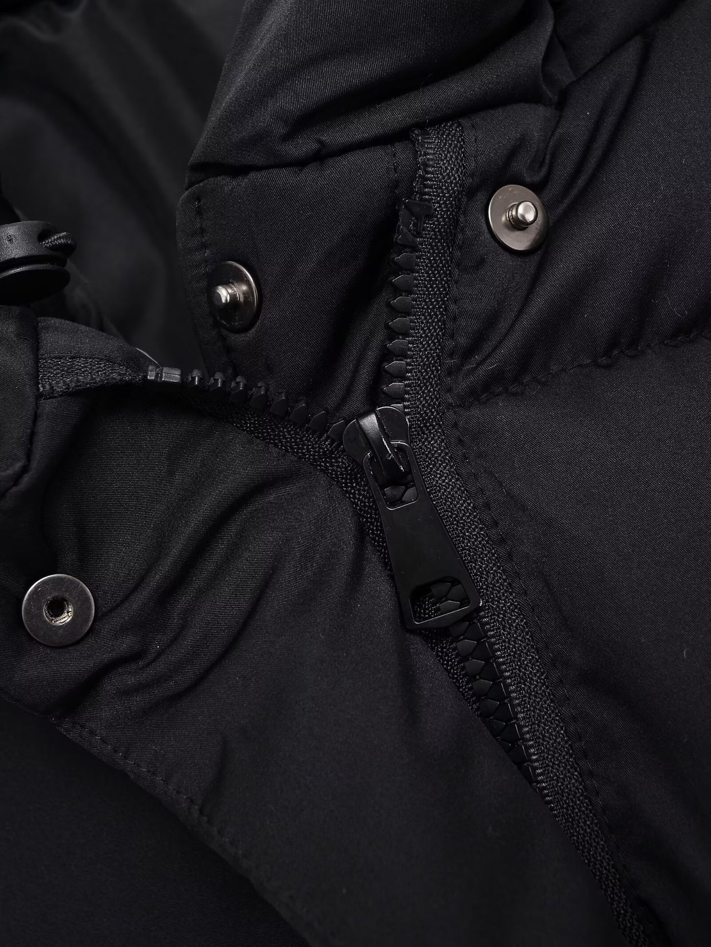 Women's thick windproof hooded cotton jacket Coat