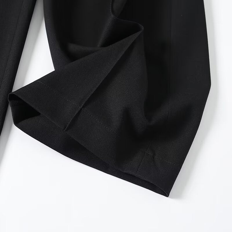 Women's new casual versatile lantern shaped curved knife pants