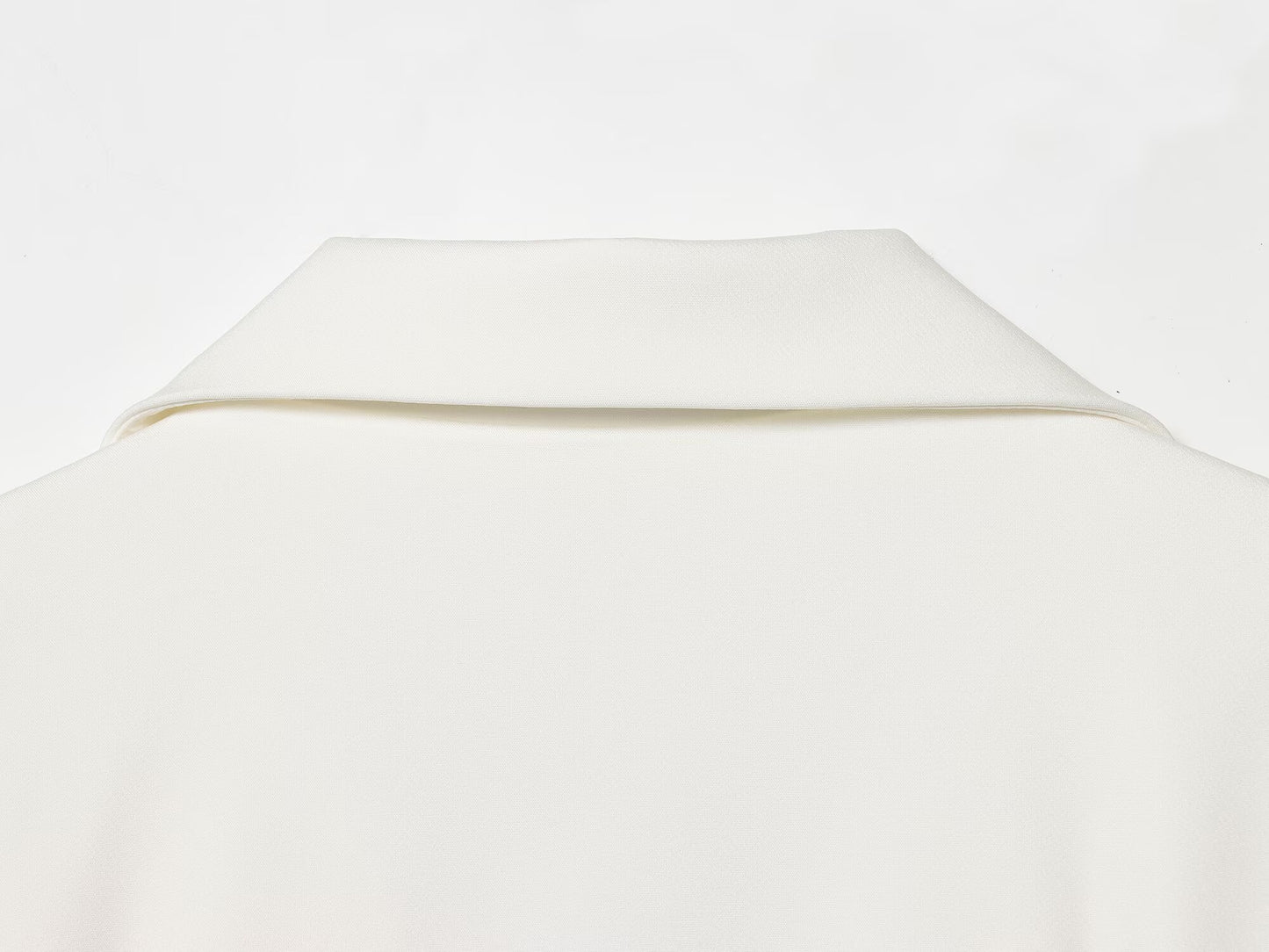 Women's solid slim double breasted Blazer Coat