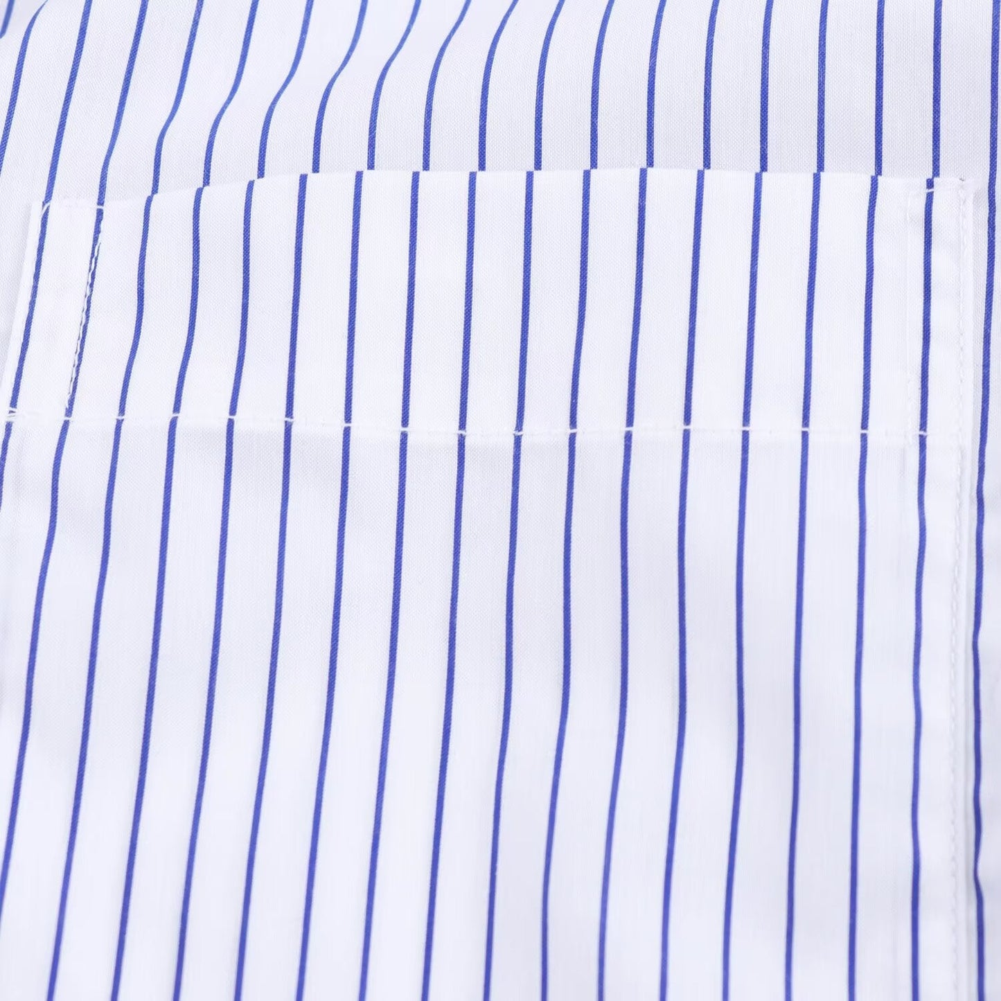 Women's new fashion pocket decoration loose splicing striped women's shirt retro long sleeved button up women's shirt chic top