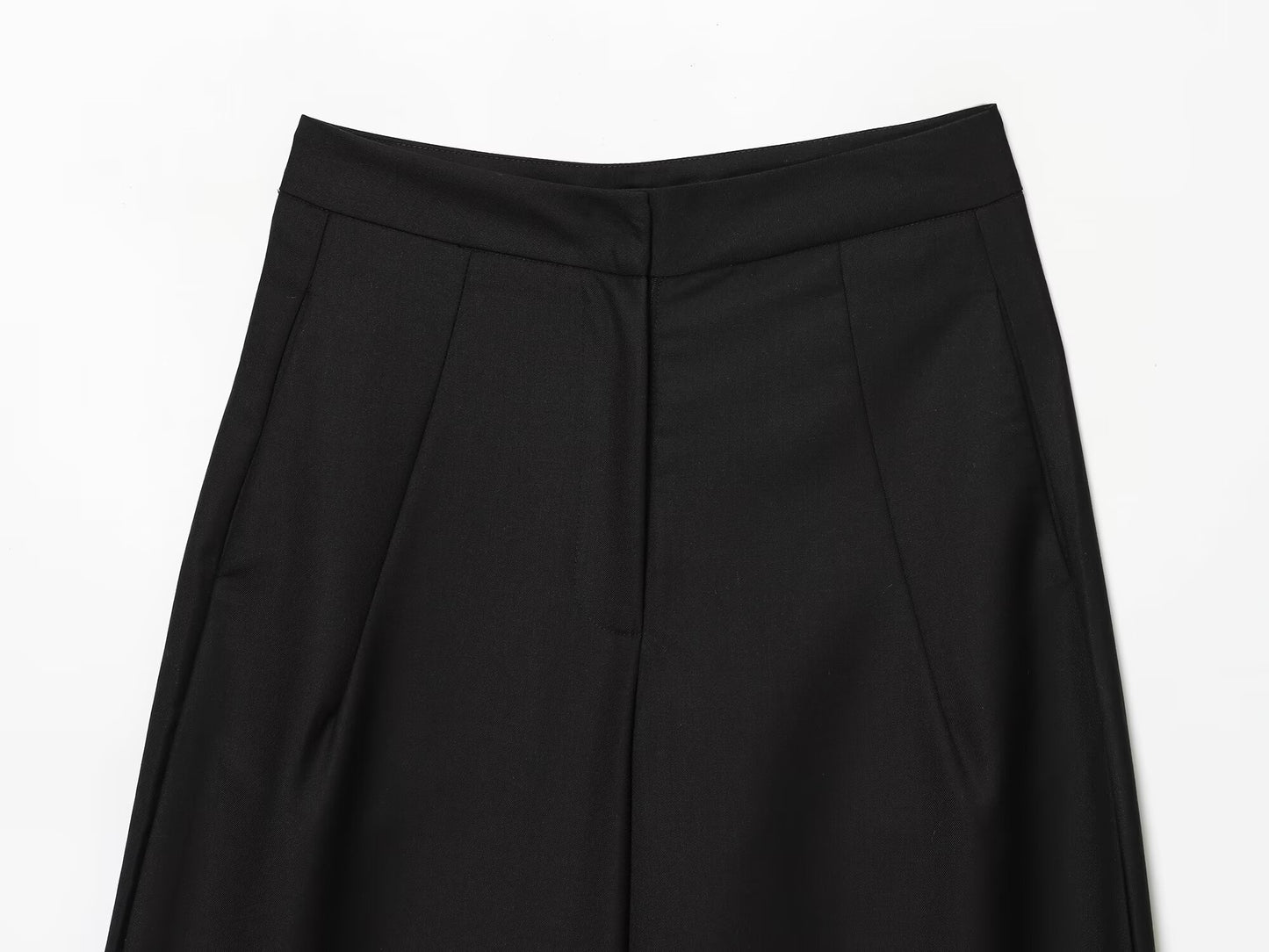 Women's new fashion balloon version comfortable loose black pants