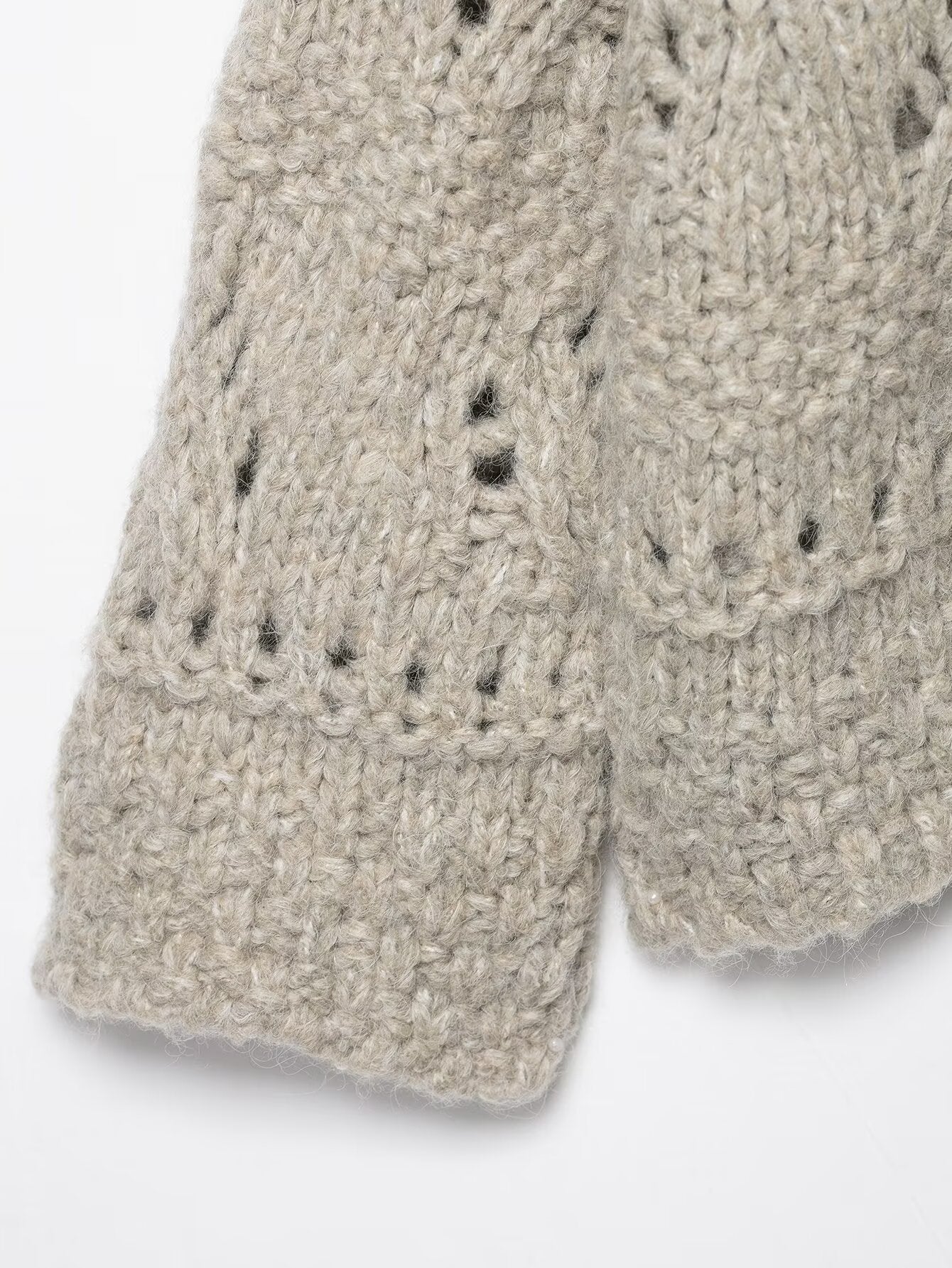 Women's new fashion Joker knit cardigan coat