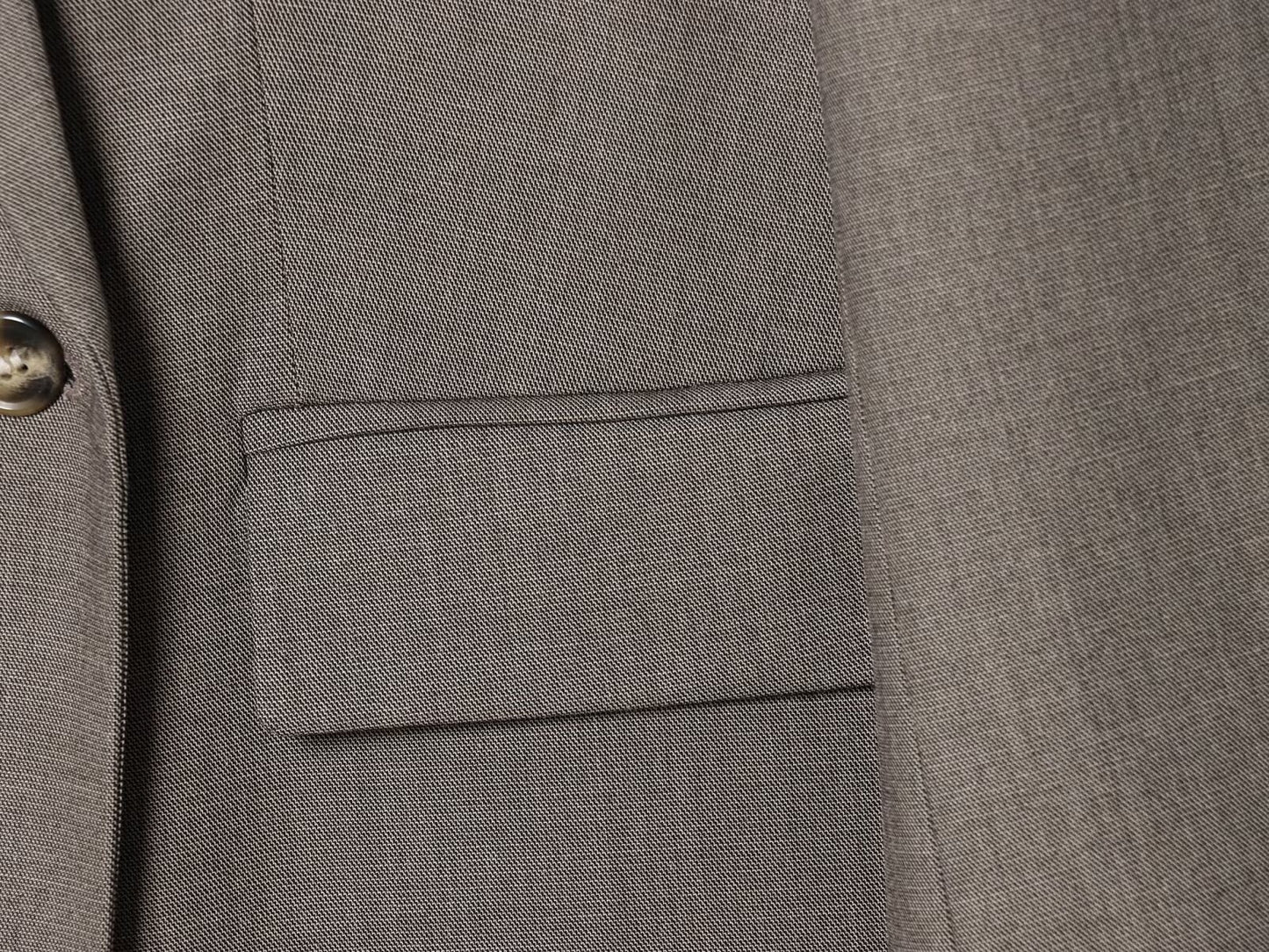 Women's loose double breasted lapel Blazer Coat +Pants