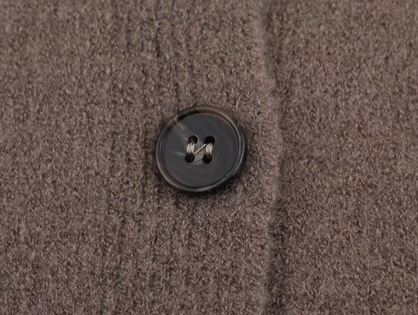 Women's new faux fur effect lapel knitted Coat