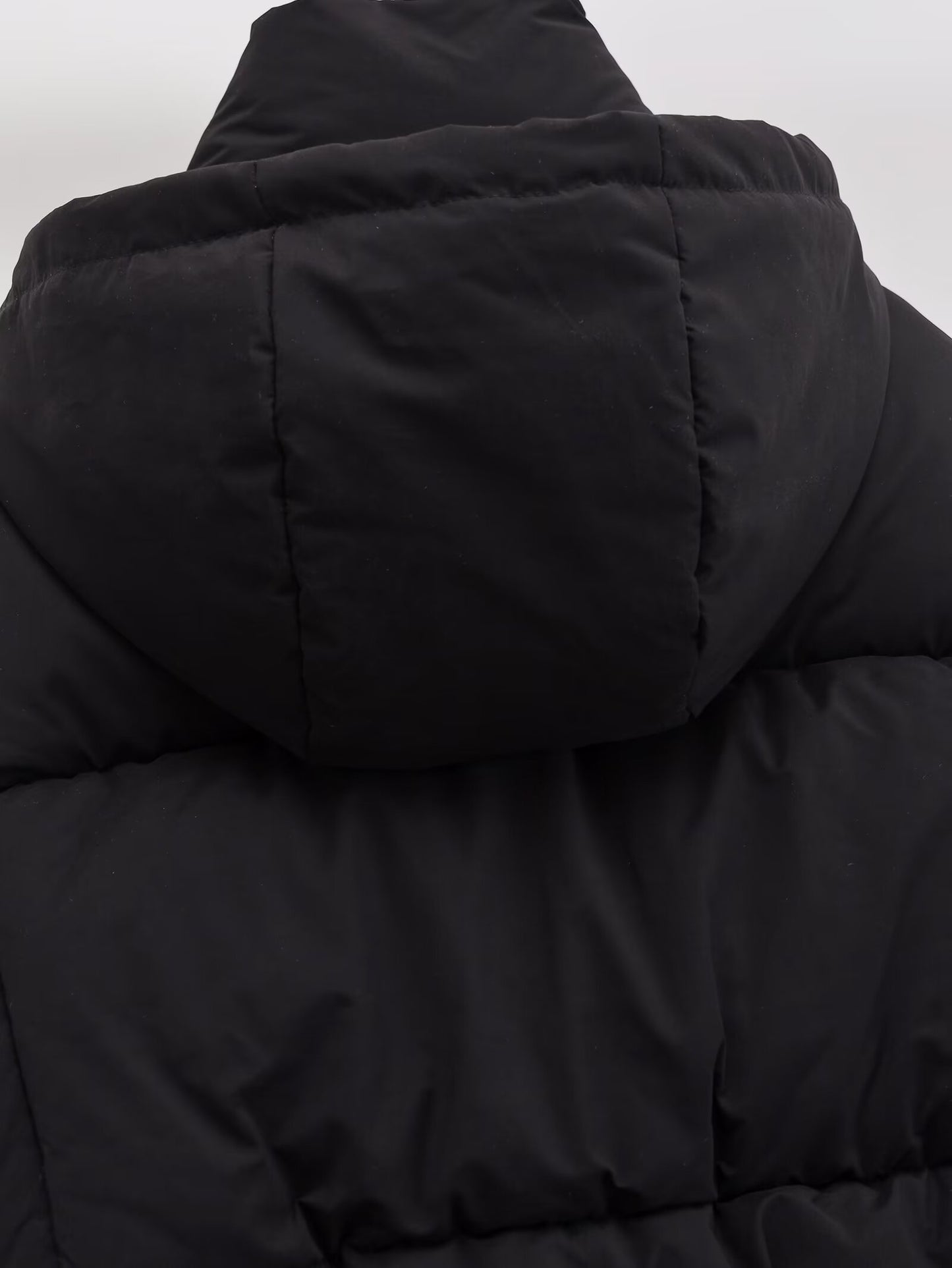 Women's thick warm short hooded cotton Coat